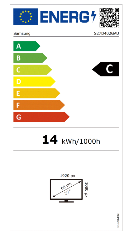 Samsung | LS27D402GAUXEN | 27 " | IPS | 16:9 | 100 Hz | 5 ms | 1920 x 1080 pixels | 250 cd/m² | HDMI ports quantity 2 | Black - Image 2