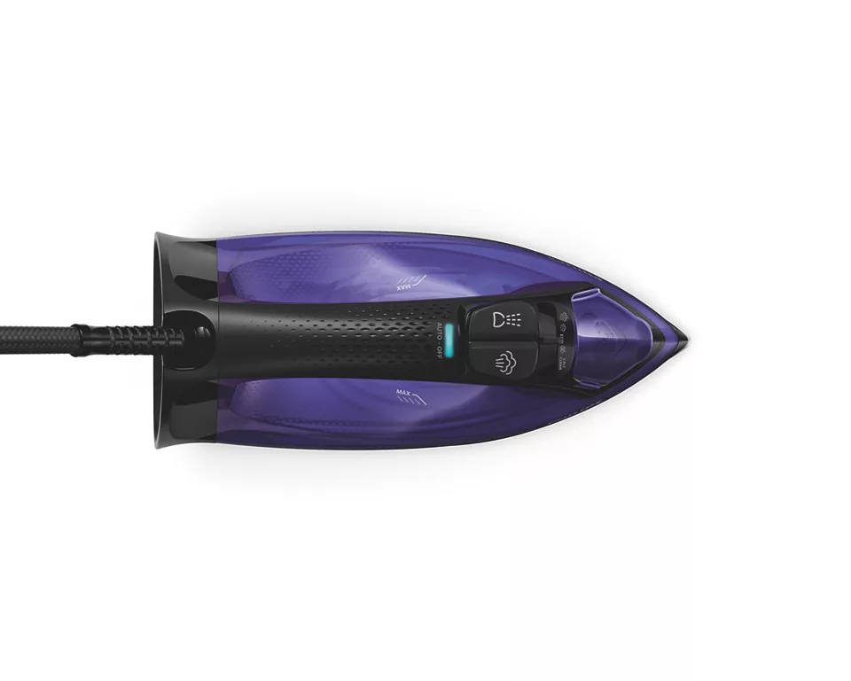 Philips | GC3925/30 | Steam Iron | 2500 W | Water tank capacity 300 ml | Continuous steam 45 g/min | Purple - Image 5