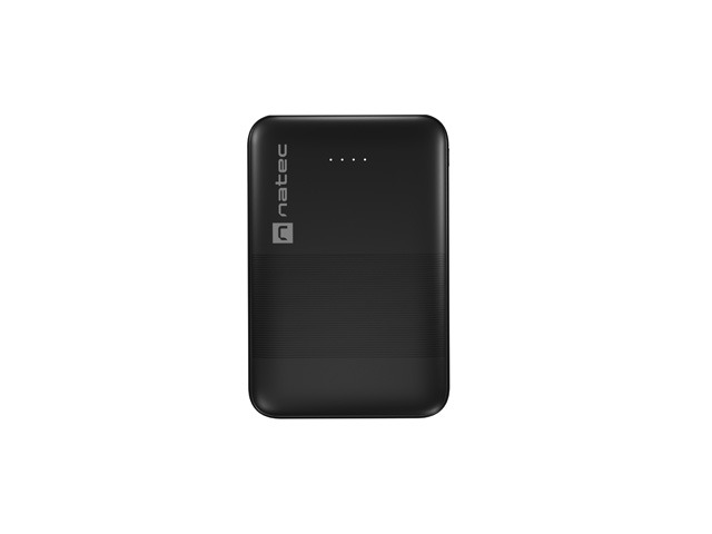 Natec | Power Bank | Trevi Compact | 5000 mAh | 1 x USB-C, 2 x USB A | Black - Image 3