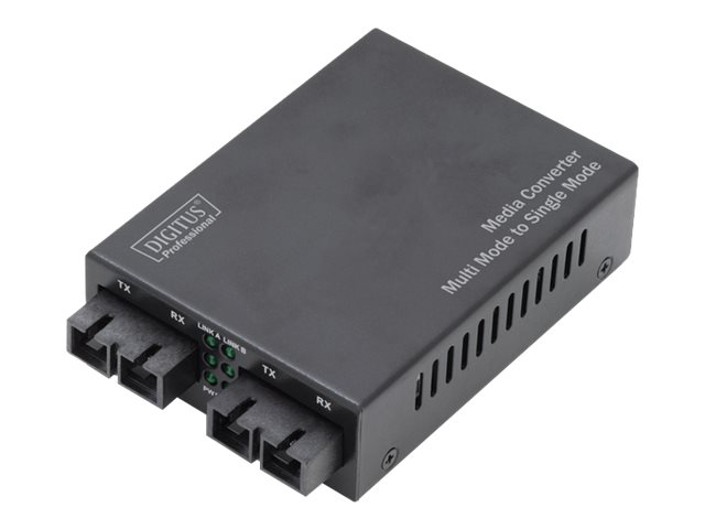 Digitus | Fast Ethernet Media Converter Multi- to Singlemode SC to SC, Wavelenth 1310nm | DN-82024 | SC | SC - Image 2