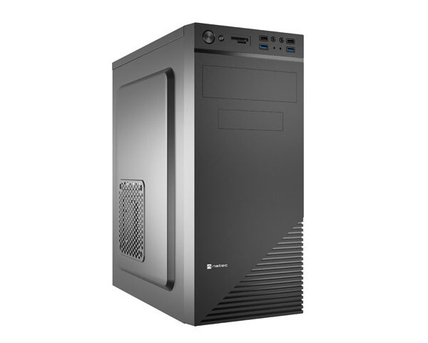 Natec | PC case | Cabassu G2 | Black | Midi Tower | Power supply included No | ATX