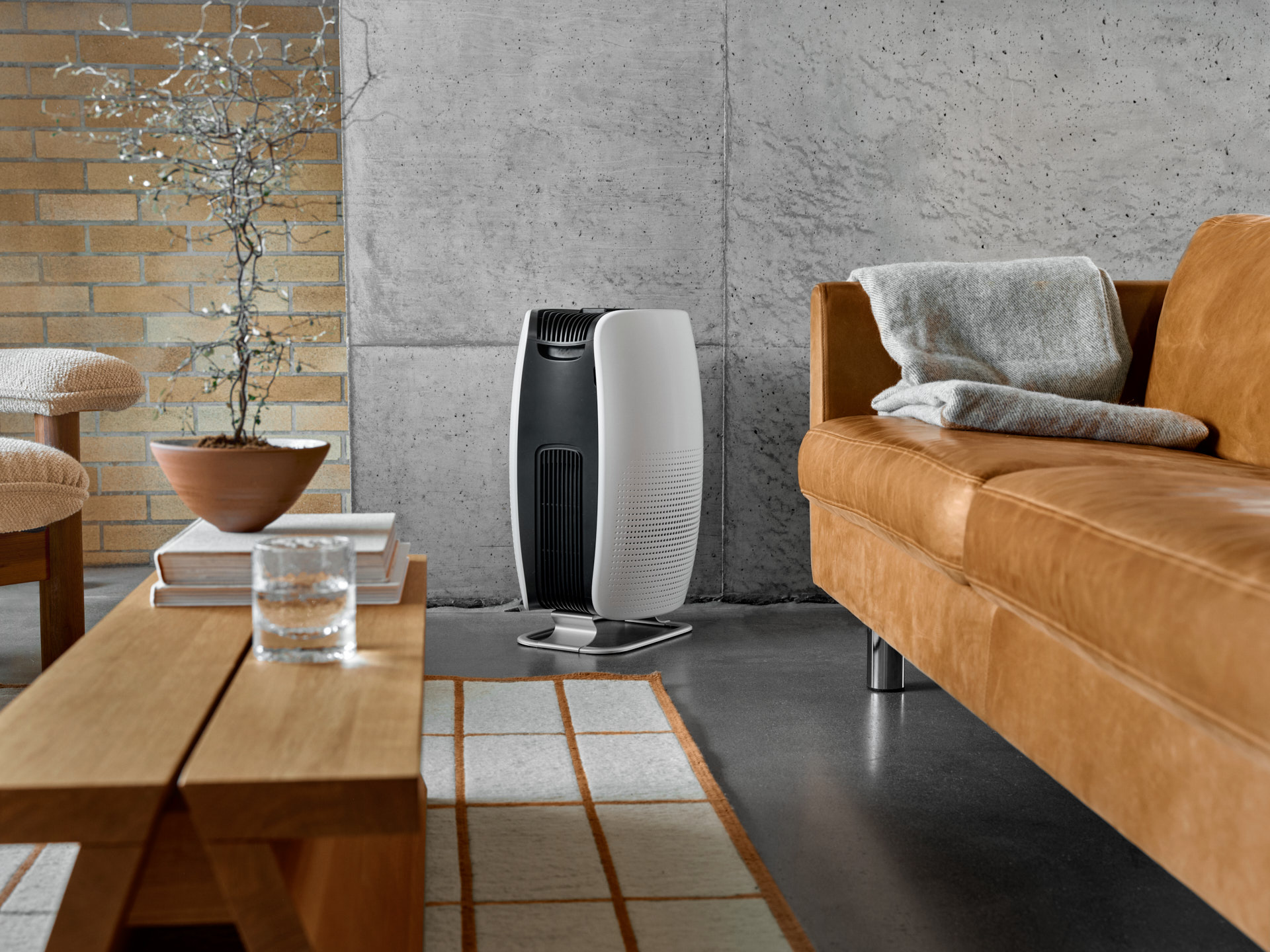 Mill | Silent Pro Air Purifier | APSILENT | Suitable for rooms up to 115 m² | 68.3 m³ | White/Black - Image 5