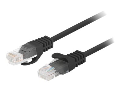 Patch Cord cat. 5E UTP | PCU5-10CC-0750-BK | Wire gauge: 26AWG (7 x 0,16mm) | Black | 7.5 m - Image 2