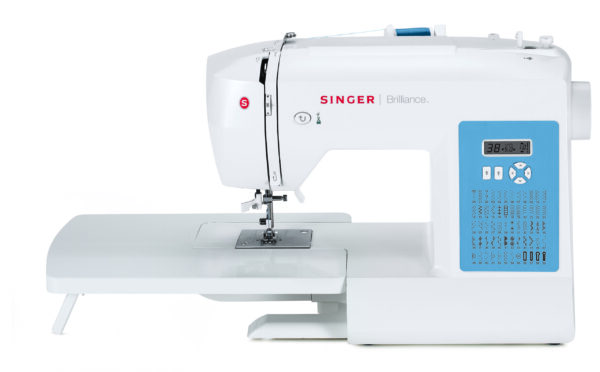 Singer | Sewing Machine | 6160 Brilliance | Number of stitches 60 | Number of buttonholes 6 | White - Image 3