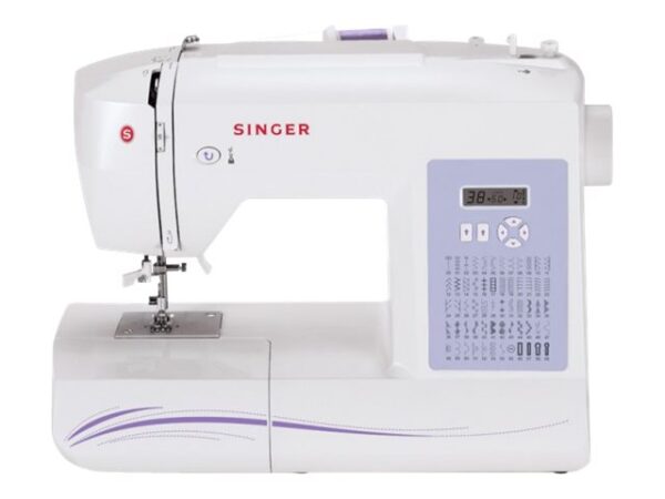 Singer | Sewing Machine | 6160 Brilliance | Number of stitches 60 | Number of buttonholes 6 | White - Image 2