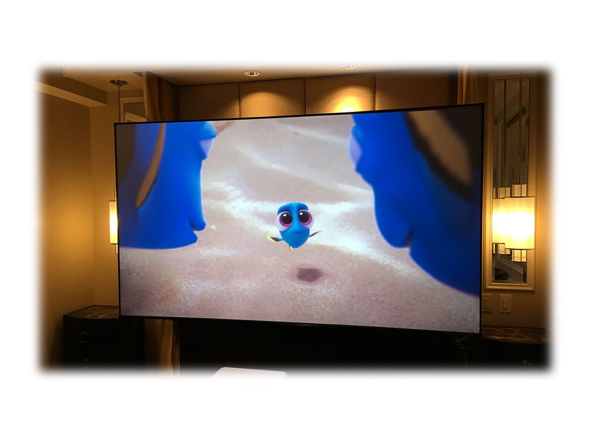 Elite Screens | Fixed Frame Projection Screen | AR120H-CLR3 | Diagonal 120 " | 16:9 | Black - Image 5