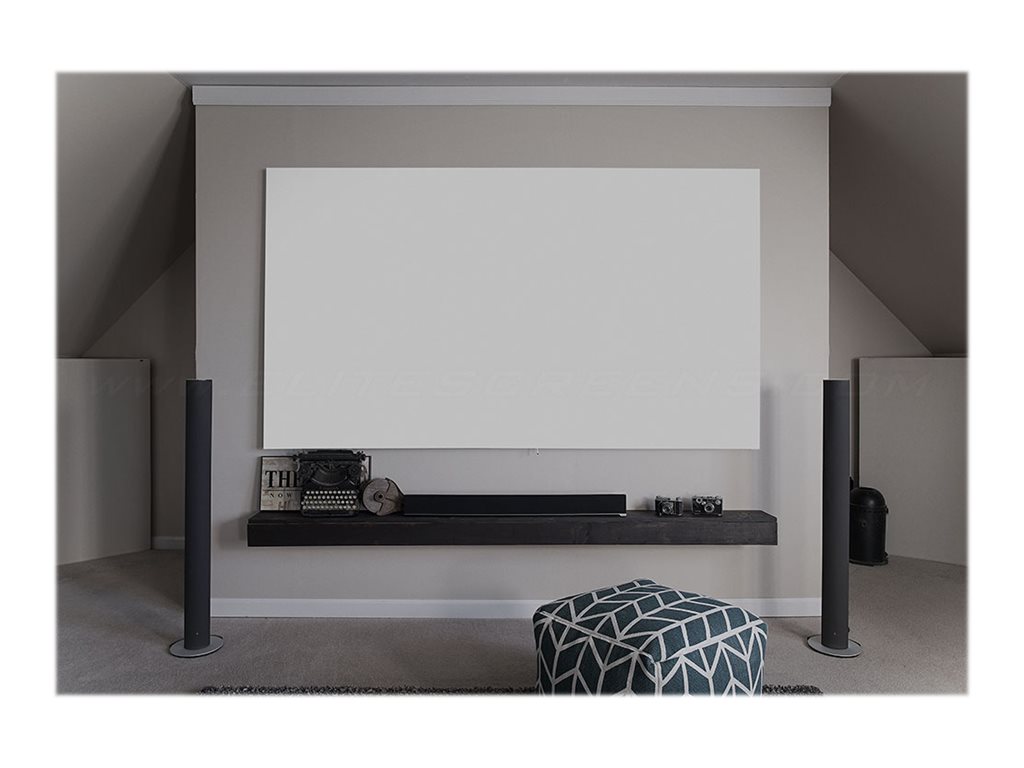 Elite Screens | Fixed Frame Projection Screen | AR110WH2 | Diagonal 110 " | 16:9 | Black