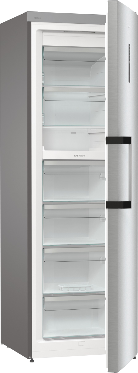 Gorenje Freezer | FN619EAXL6 | Energy efficiency class E | Upright | Free standing | Height 185 cm | Total net capacity 280 L | No Frost system | Grey - Image 2
