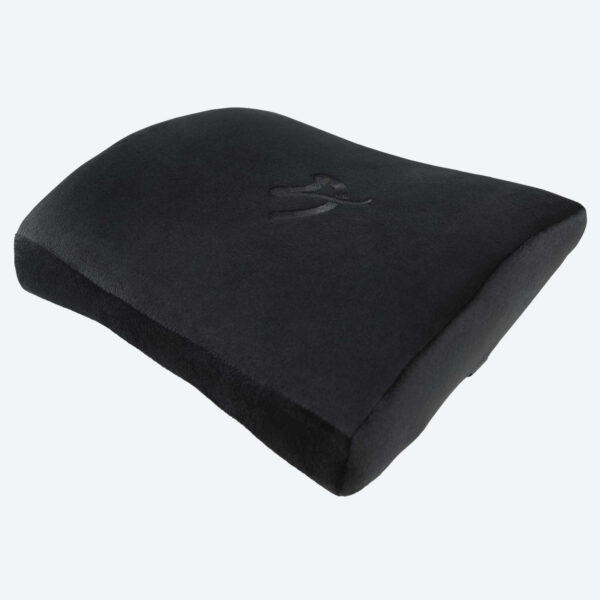 Arozzi Velvet polyester | Lumbar Support Pillow | Black - Image 3
