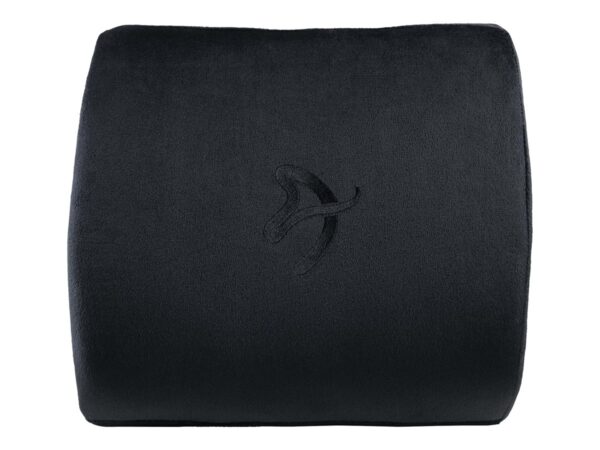 Arozzi Velvet polyester | Lumbar Support Pillow | Black - Image 2