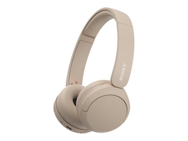 Sony WH-CH520 Wireless Headphones, Beige | Sony | Wireless Headphones | WH-CH520 | Wireless | On-Ear | Microphone | Noise canceling | Wireless | Beige - Image 2
