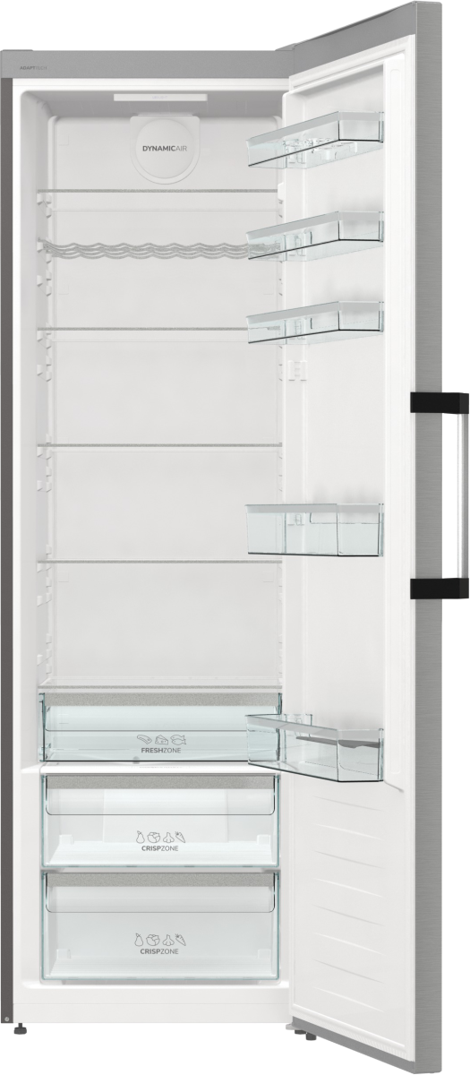 Gorenje Refrigerator | R619EAXL6 | Energy efficiency class E | Free standing | Larder | Height 185 cm | Fridge net capacity 398 L | Display | 38 dB | Grey - Image 5