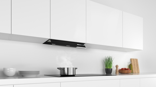 Bosch | Hood | DBB67AM60 Series 6 | Canopy | Energy efficiency class B | Width 59.7 cm | 460 m³/h | Touch control | LED | Black - Image 4