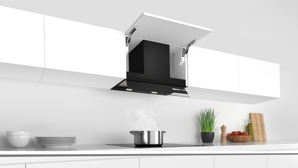 Bosch | Hood | DBB67AM60 Series 6 | Canopy | Energy efficiency class B | Width 59.7 cm | 460 m³/h | Touch control | LED | Black - Image 6