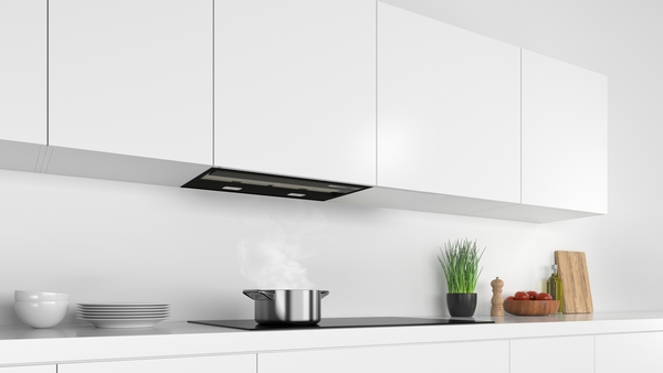 Bosch | Hood | DBB67AM60 Series 6 | Canopy | Energy efficiency class B | Width 59.7 cm | 460 m³/h | Touch control | LED | Black - Image 7