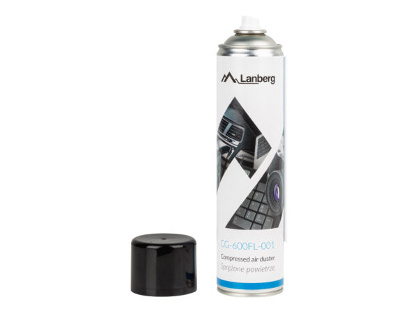 Lanberg | CG-600FL-001 | Air Duster | 600 ml - Image 3