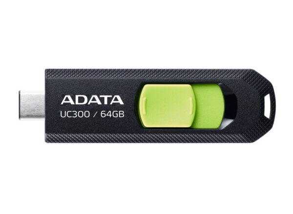 ADATA | FlashDrive | UC300 | 64 GB | USB 3.2 Gen 1 | Black