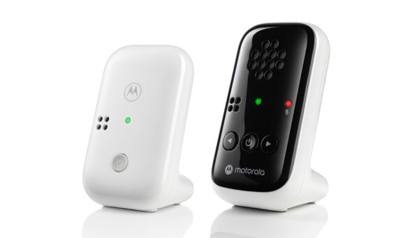 Motorola | Audio Baby Monitor | PIP10 | DECT Wireless Technology; High sensitivity microphone and crystal clear sound; Low Battery Alert; Mute/sound detection alert; Portable parent unit | White - Image 2