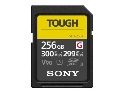 Sony | Tough Memory Card | UHS-II U3 V90 | 256 GB | SDXC | Flash memory class 10