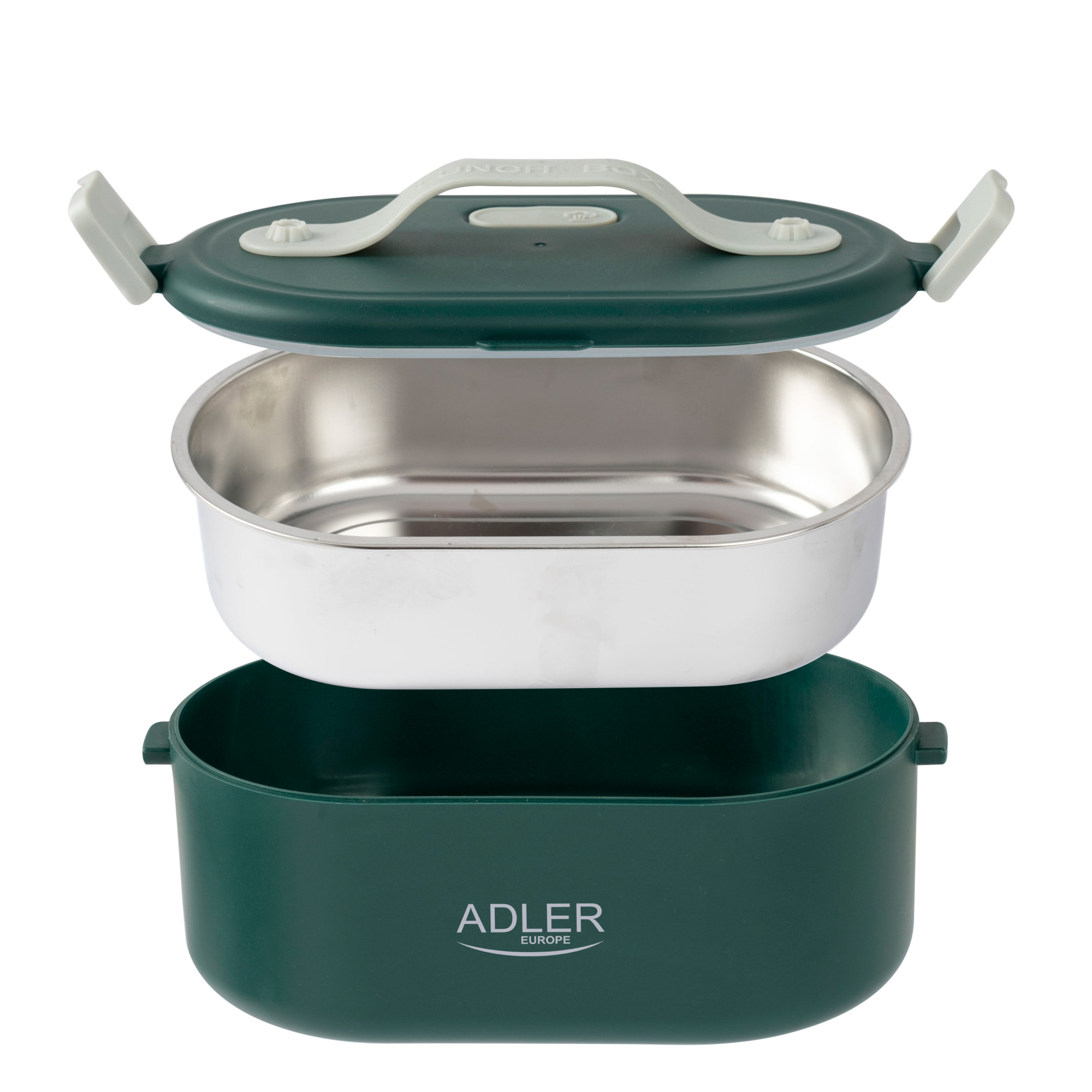 Adler | Heated Food Container | AD 4505g | Capacity 0.8 L | Material Stainless steel/Plastic | Green - Image 3