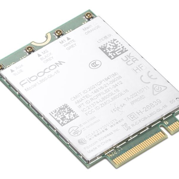 Lenovo | 4G LTE CAT16 M.2 WWAN Module | ThinkPad Fibocom L860-GL-16