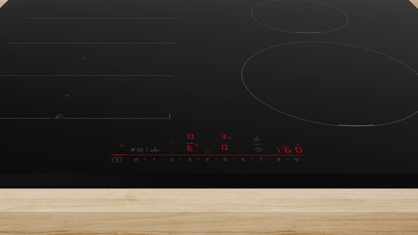 Bosch | Hob | PIX631HC1E Series 6 | Induction | Number of burners/cooking zones 4 | DirectSelect | Timer | Black - Image 3