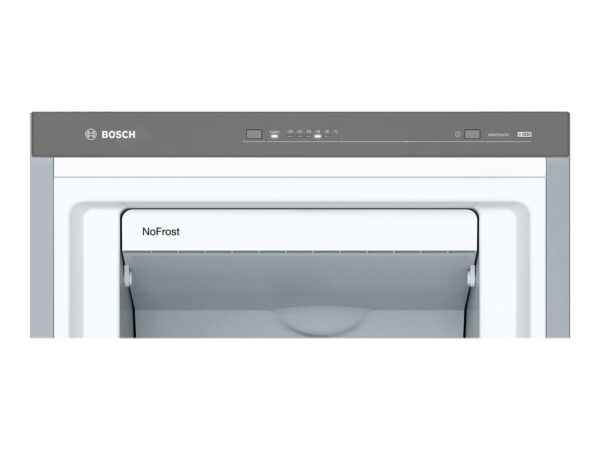 Bosch | Freezer | GSN33VLEP | Energy efficiency class E | Upright | Free standing | Height 176 cm | Total net capacity 225 L | No Frost system | Stainless Steel - Image 8
