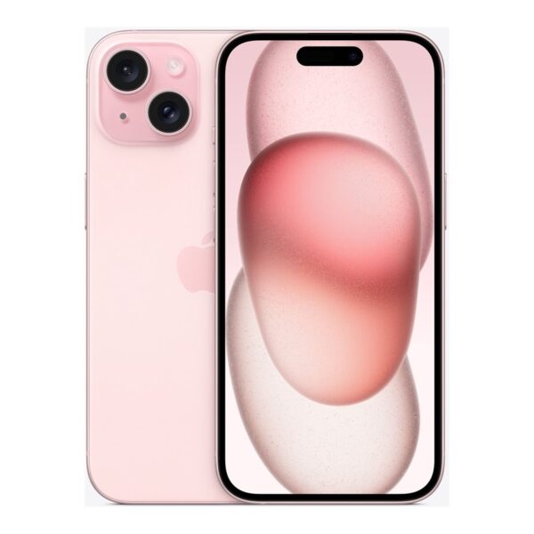Apple | iPhone 15 | Pink | 6.1 " | Super Retina XDR display | 2556 x 1179 pixels | A16 Bionic | Internal RAM 6 GB | 256 GB | Dual SIM | Nano-SIM and eSIM | 4G | 5G | Main camera resolution 48+12 MP | Secondary camera resolution 12 MP | iOS | 17