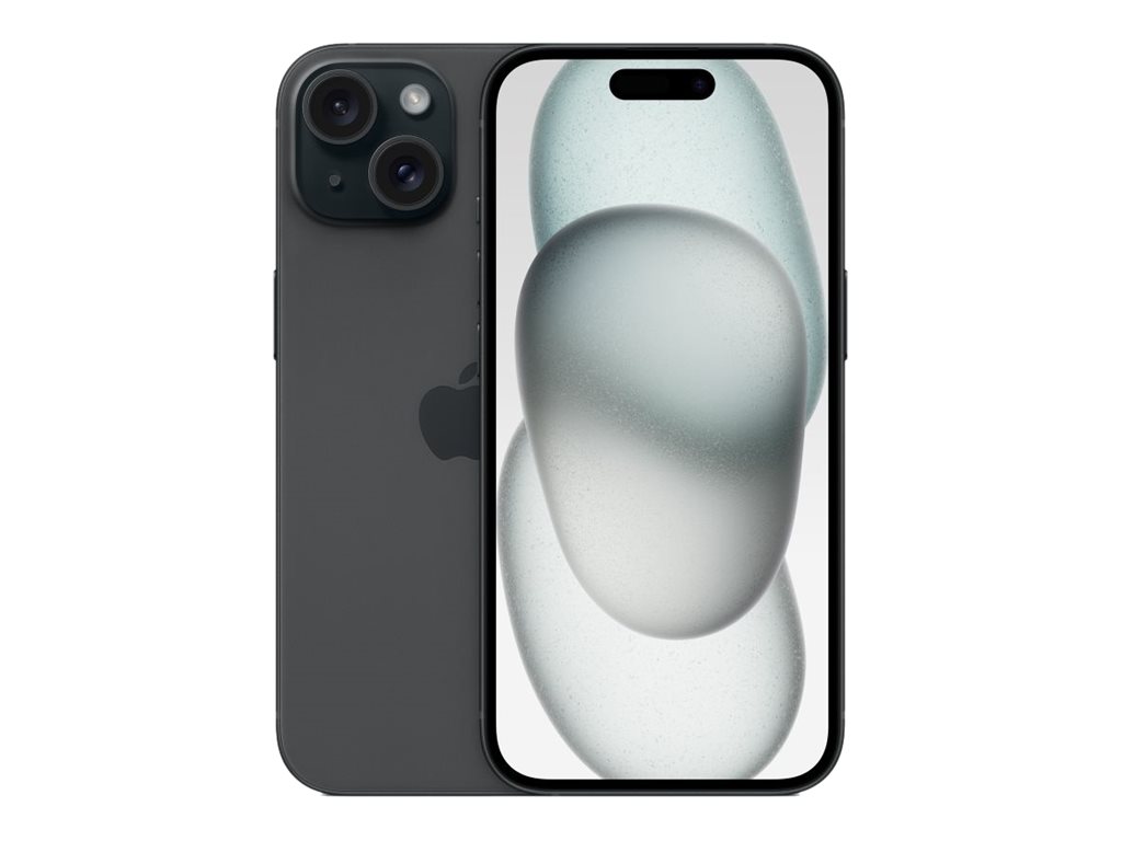 Apple | iPhone 15 | Black | 6.1 " | Super Retina XDR | 2556 x 1179 pixels | A16 Bionic | Internal RAM 6 GB | 256 GB | Dual SIM | 4G | Main camera resolution 48+12 MP | Secondary camera resolution 12 MP | iOS | 17 - Image 3