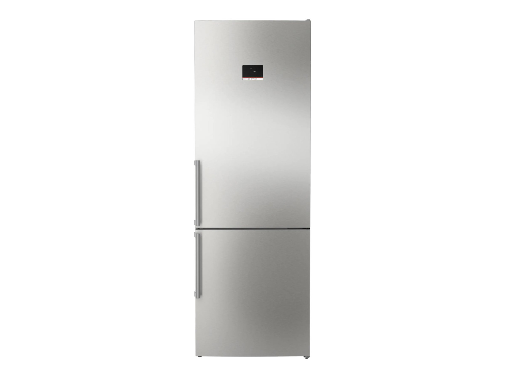 Bosch | Refrigerator | KGN497ICT | Energy efficiency class C | Free standing | Combi | Height 203 cm | No Frost system | Fridge net capacity 311 L | Freezer net capacity 129 L | Display | 35 dB | Stainless Steel - Image 2