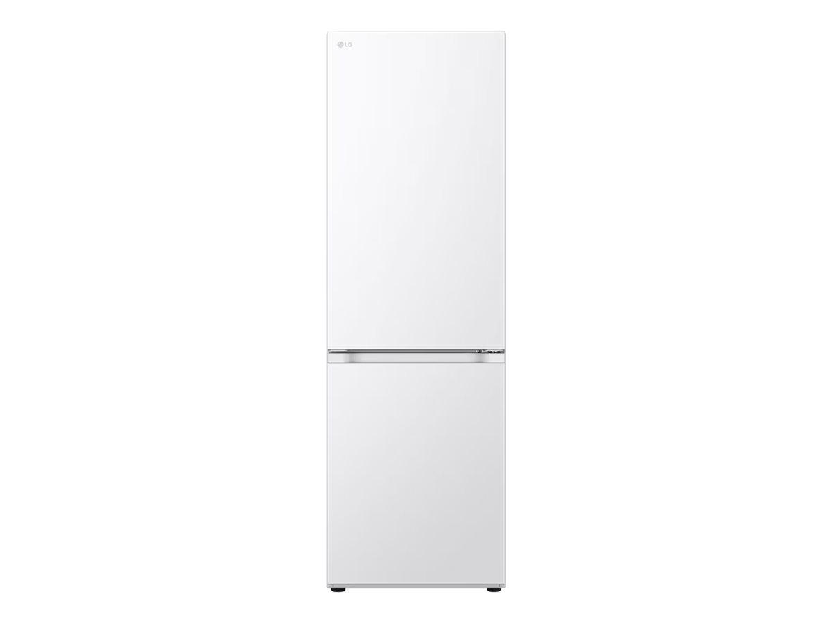 LG | Refrigerator | GBV3100DSW | Energy efficiency class D | Free standing | Combi | Height 186 cm | Fridge net capacity 234 L | Freezer net capacity 110 L | Display | 35 dB | White - Image 2
