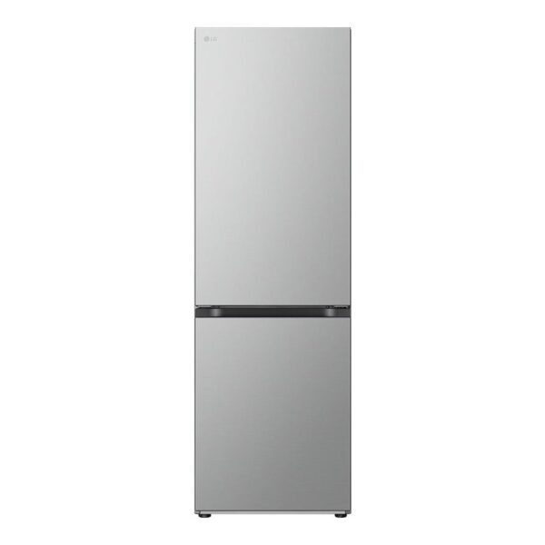 LG | Refrigerator | GBV3100DPY | Energy efficiency class D | Free standing | Combi | Height 186 cm | No Frost system | Fridge net capacity 234 L | Freezer net capacity 110 L | Display | 35 dB | Silver