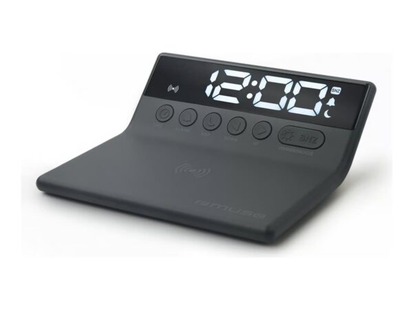 Muse | Radio with a wireless charger | M-168 WI | Black | Portable - Image 2