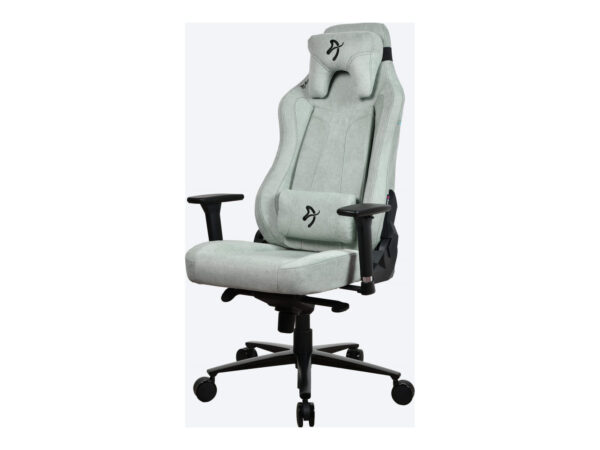 Arozzi Frame material: Metal; Wheel base: Aluminium; Upholstery: Soft Fabric | Arozzi | Gaming Chair | Vernazza SoftFabric | Pearl Green - Image 2