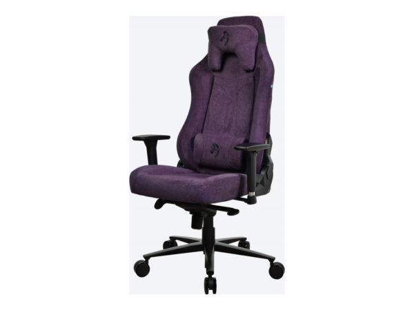 Arozzi Frame material: Metal; Wheel base: Aluminium; Upholstery: Soft Fabric | Arozzi | Gaming Chair | Vernazza SoftFabric | Purple - Image 2