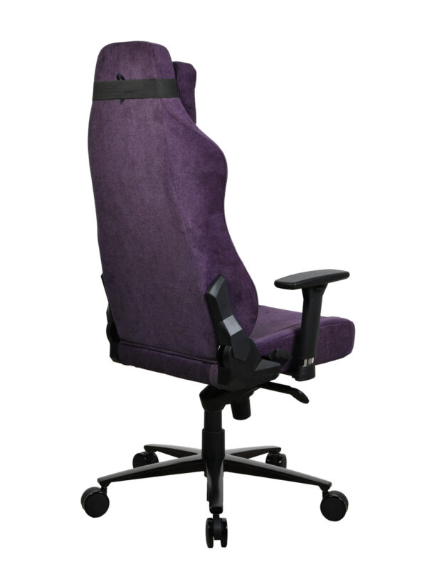 Arozzi Frame material: Metal; Wheel base: Aluminium; Upholstery: Soft Fabric | Arozzi | Gaming Chair | Vernazza SoftFabric | Purple - Image 7