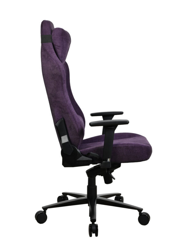 Arozzi Frame material: Metal; Wheel base: Aluminium; Upholstery: Soft Fabric | Arozzi | Gaming Chair | Vernazza SoftFabric | Purple - Image 8