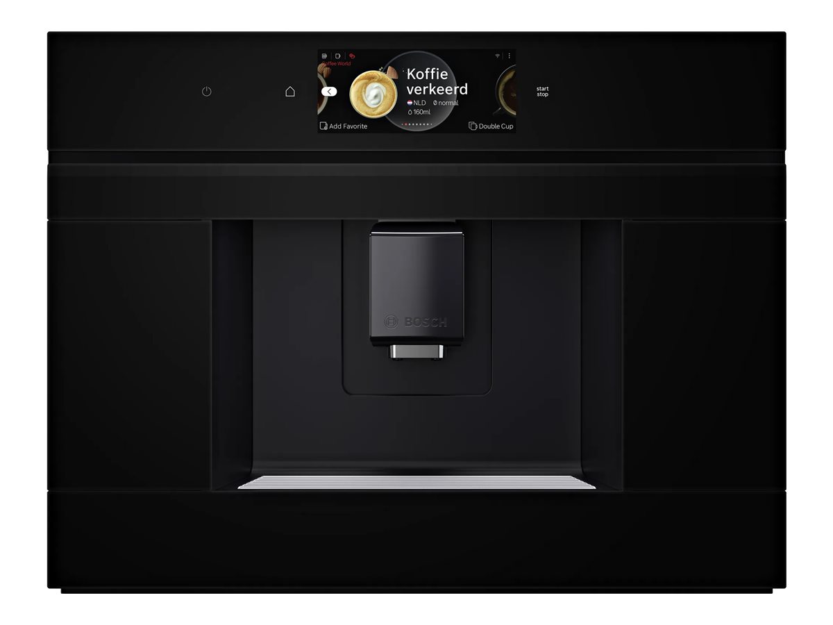 Bosch | Built-in Coffee Machine | CTL7181B0 | Pump pressure 19 bar | Built-in milk frother | Automatic | Black