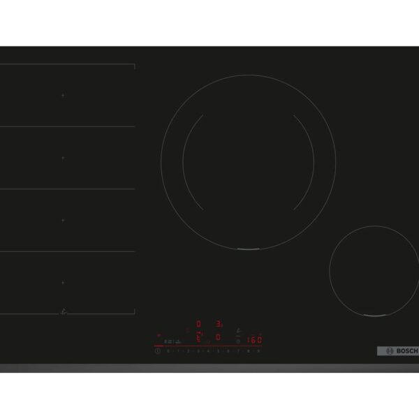 Bosch | Hob | PXE831HC1E | Induction | Number of burners/cooking zones 4 | Touch | Timer | Black