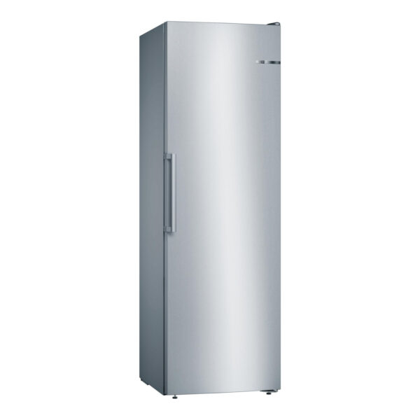 Bosch | Freezer | GSN36VIEP | Energy efficiency class E | Upright | Free standing | Height 186 cm | Total net capacity 242 L | No Frost system | Stainless steel