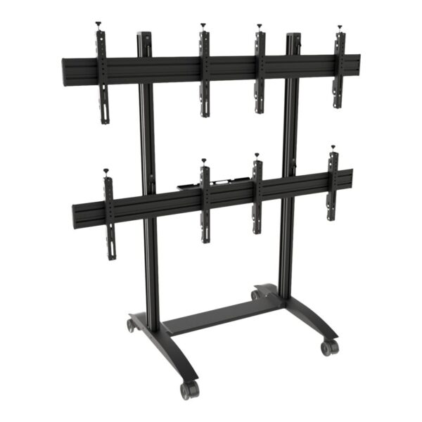 EDBAK VWTA2247-L Video Wall Trolley, modular 2x2, for  42-49" screens, landscape | EDBAK