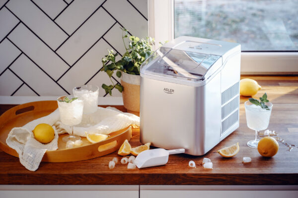 Adler | Ice Maker | AD 8086 | Power 100 W | Silver - Image 9