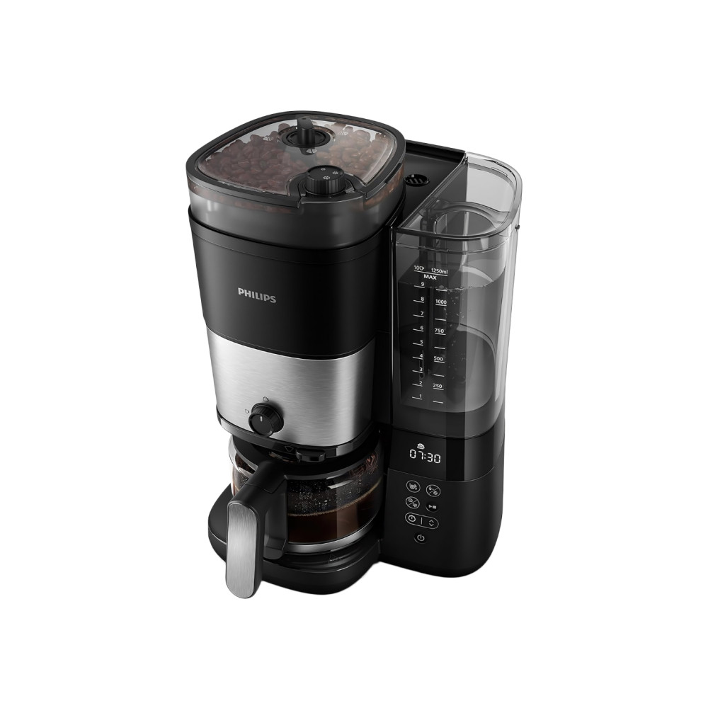 Philips | All-in-1 Brew Coffee Machine | HD7900/50 | Ground | Black/Stainless Steel - Image 3