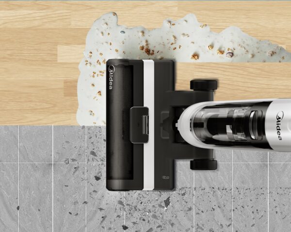 Midea Cordless Vacuum Cleaner | MWD-X6 | Handstick 3in1 | Washing function | 120 W | 21.6 V | Operating time (max) 40 min | White/Black | Warranty 24 month(s) - Image 5