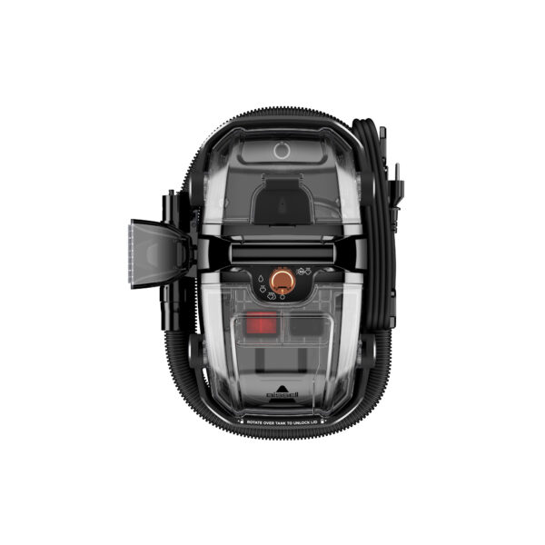 Bissell | Portable Carpet and Upholstery Cleaner | SpotClean HydroSteam Pro | Corded operating | Washing function | 1000 W | - V | Black - Image 6