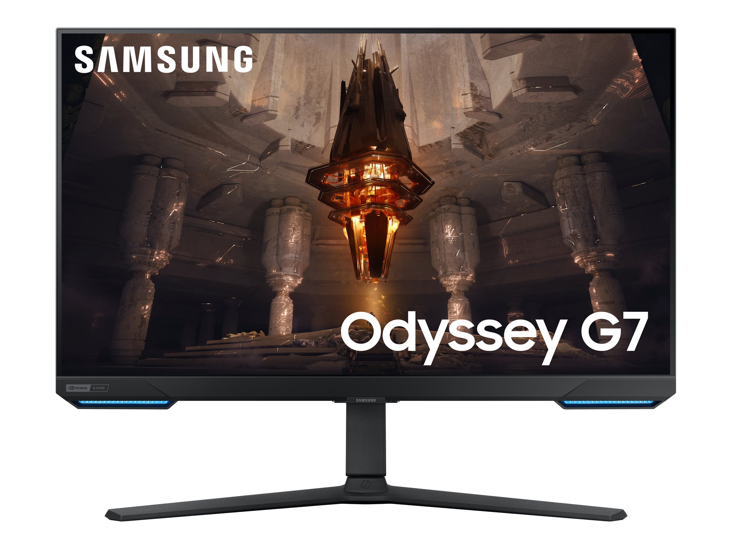 Samsung | Flat Monitor | LS32BG700EUXEN | 32 " | IPS | UHD | 16:9 | 144 Hz | 1 ms | 3840 x 2160 | 300 cd/m² | HDMI ports quantity 2 | Black - Image 2