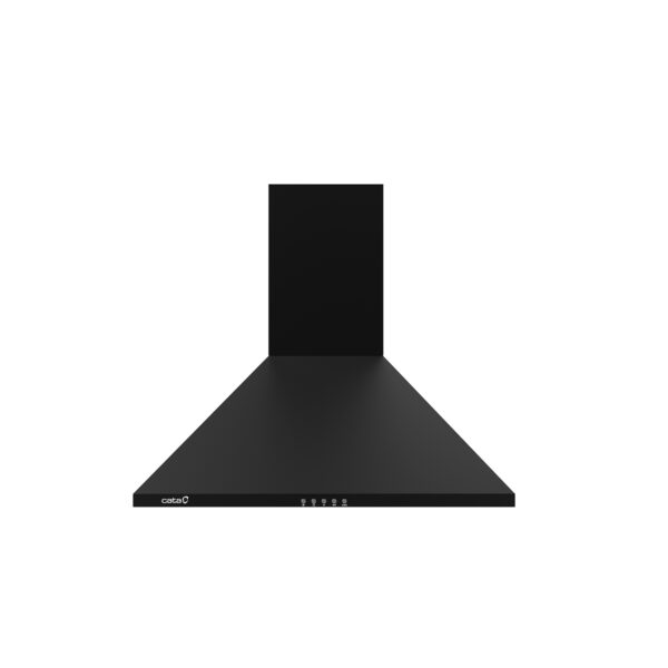CATA | Hood | OMEGA 600 BK | Wall mounted | Energy efficiency class C | Width 60 cm | 645 m³/h | Mechanical | LED | Black - Image 3
