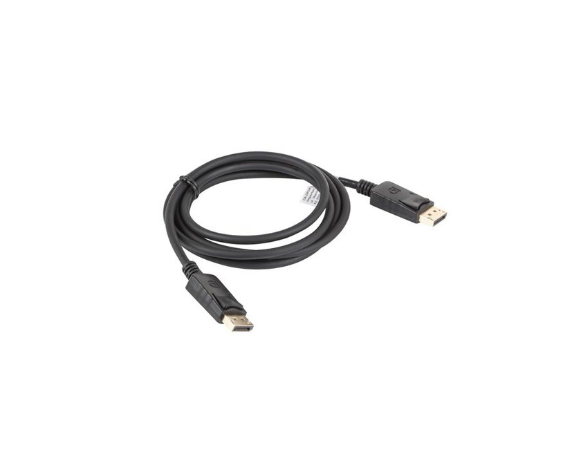 Lanberg | DisplayPort M/M Cable 19 PIN V1.2, 1.8 m | CA-DPDP-10CC-0018-BK - Image 2