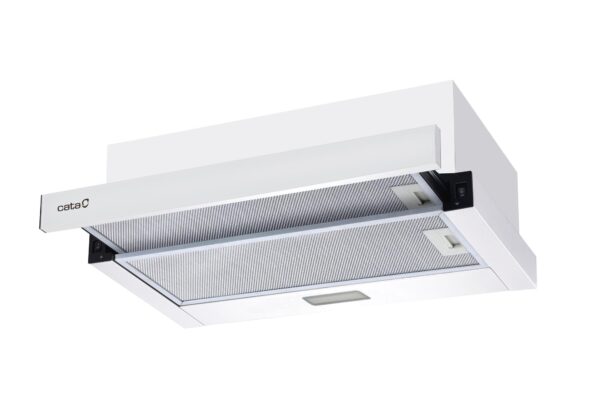 CATA | Hood | TFB-5160 WH | Telescopic | Energy efficiency class C | Width 59.5 cm | 300 m³/h | Mechanical | CSLED | White