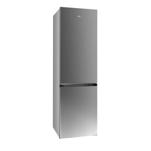 ETA | Refrigerator | ETA275090010E | Energy efficiency class E | Free standing | Combi | Height 180 cm | No Frost system | Fridge net capacity 182 L | Freezer net capacity 71 L | 40 dB | Stainless Steel - Image 3